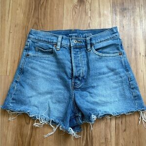 Old Navy Blue Jean Shorts with Distressed Hem